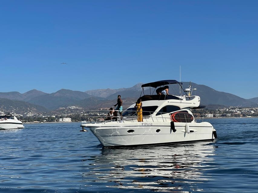 Marbella: Private Cruise in Yacht - Skipper Tricks: How Dolphins and Local Knowledge Play Out