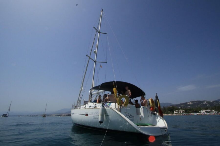 Marbella: Private Sailing Yacht Charter with Skipper - Skipper Service: The Real Difference Maker (Sven, Luna, Flavio, and Benjamin)