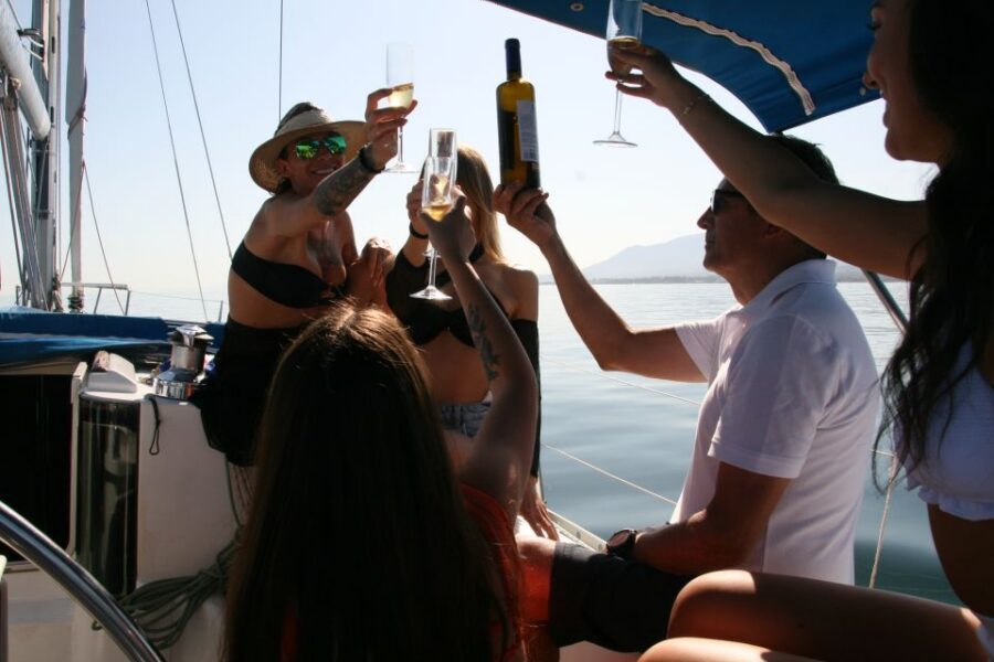 Marbella: Puerto Banús Private Sailing Cruise with Drinks - Price and value: $618 for up to 11 people