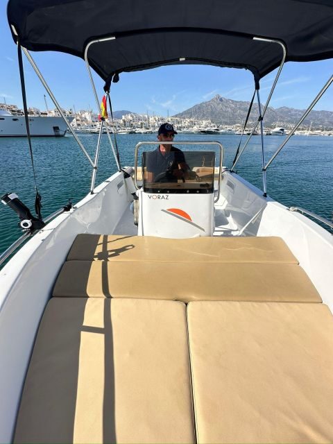 Marbella: Self-Drive Boat Rental - Captain Your Own Boat (No License) Without Turning It Into a Stress Test