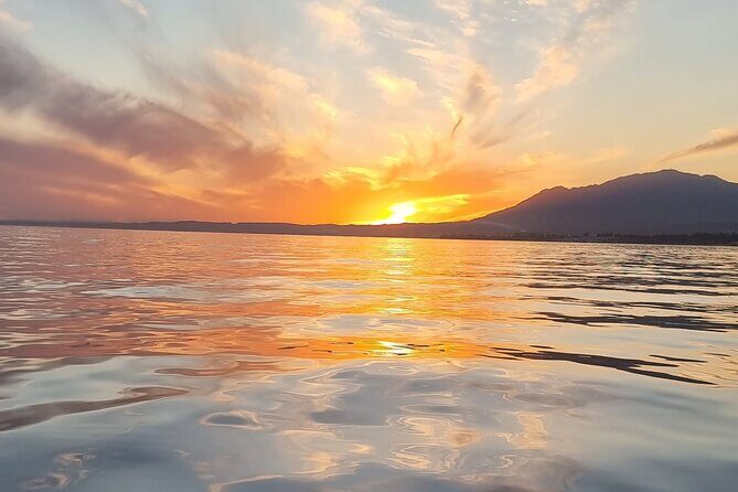 Marbella- sunset from a sailboat with drinks - Key Highlights