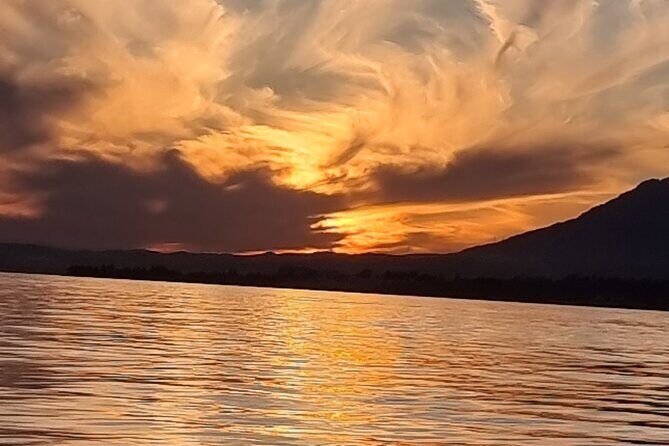 Marbella- sunset from a sailboat with drinks - Dolphins and Photo Moments: Bonus Nature When the Timing Lines Up