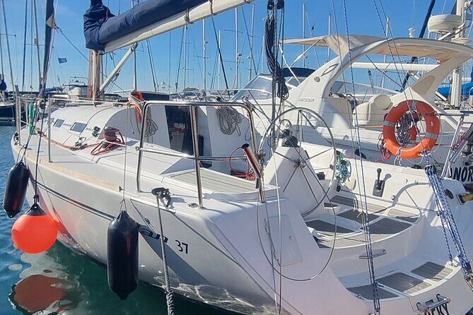 Marbella- sunset from a sailboat with drinks - Sunset Views of Marbella and Puerto Banús: What You’ll Actually See