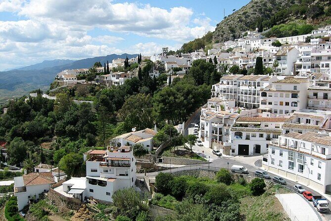 Mijas: Panoramic city tour in an electric Tuk Tuk - Mirador del Compás: the Costa del Sol view that actually earns its stop