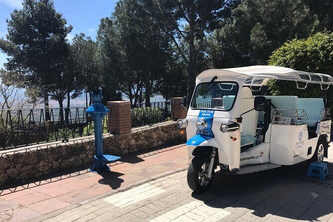 Mijas: Panoramic city tour in an electric Tuk Tuk - A quick timing tip that can make your day better