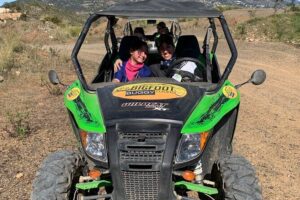 Off-road buggy tour Sierra de Mijas buggy 2h - Getting Ready: Two-Seater Buggies, Driver Rules, and Safety Gear