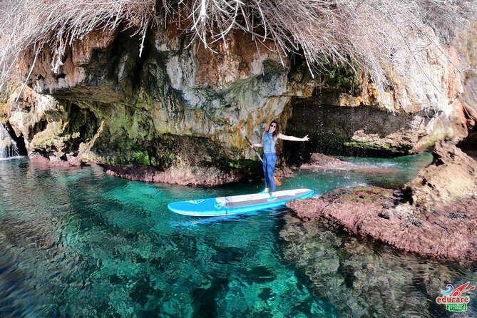 Paddle Surf Route Cliffs Nerja and Cascada de Maro + Snorkel - Quick highlights: Paddle Surf Nerja to Cascada de Maro