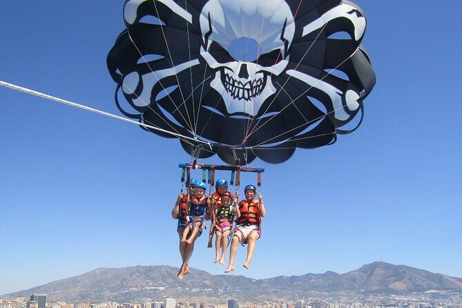 Parasailing Benalmadena - The Highest Flights on the Costa - Costa del Sol Parasailing, the calm way