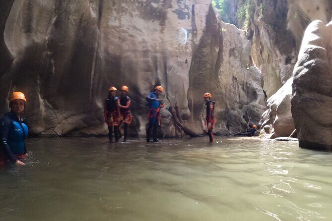 Private canyoning adventure in the Buitreras Canyon - Getting through the challenge: moderate fitness, not couch potato energy