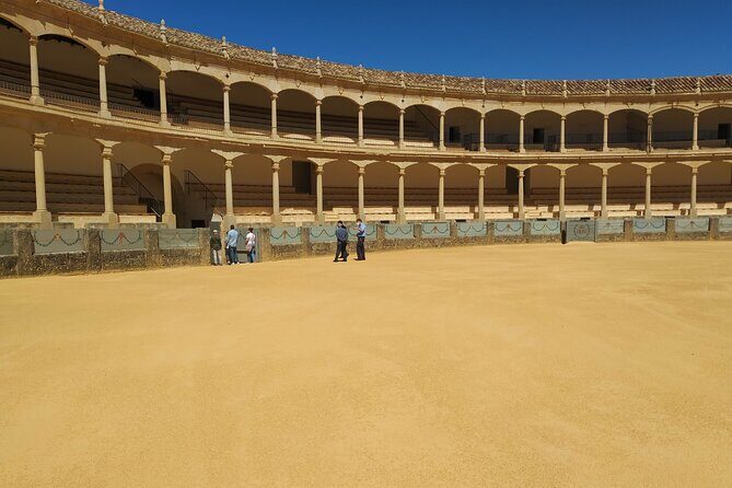 Private Excursion to Ronda from Costa del Sol 7 Hours - Alameda del Tajo and the Sierra views that explain the gorge