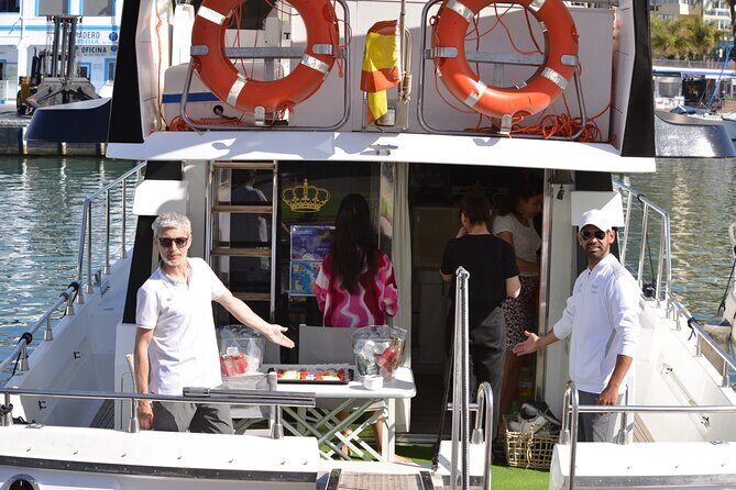 Private Yacht Sailing along the Marbella Coast - Skippers, Music, and the Fun Factor On Deck