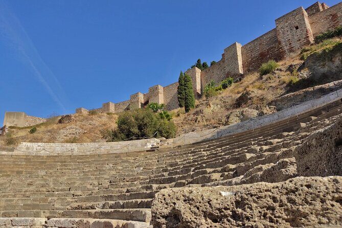 Roman Theatre and Alcazaba of Málaga Tour - Gardens, Palace, and the Port of Malaga View