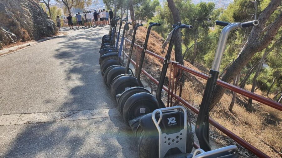 Segway tour Full Tour of the City of Malaga!!! - Segway training at QQ Bikes: quick start, real confidence