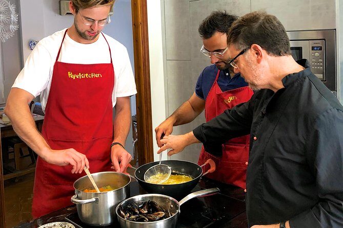 Spanish Food Lessons: Paella and More - What You Cook: Gazpacho, Tortilla de Patatas, and Traditional Paella