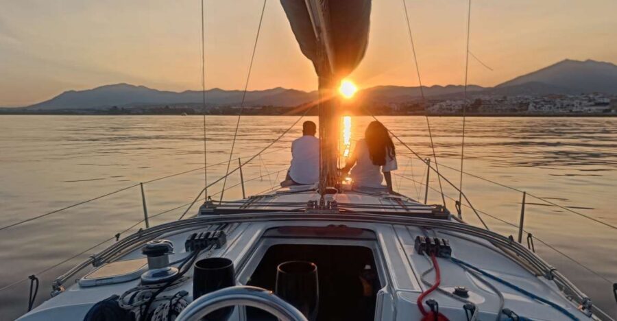 Sunset Sailing in Private Sailboat Puerto Banus Marbella - Puerto Banús at dusk: why this feels different