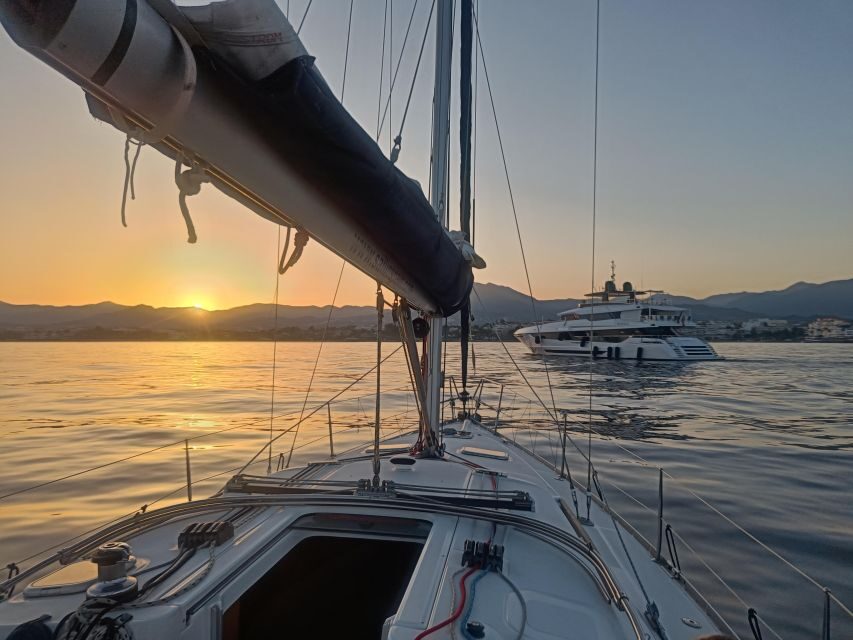 Sunset Sailing in Private Sailboat Puerto Banus Marbella - Practical considerations so your sunset doesn’t get derailed