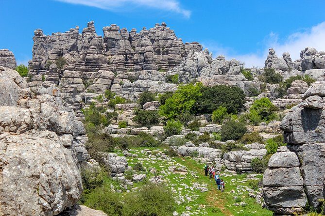 Torcal de Antequera Hiking Tour from Málaga - Entering the Torcal De Antequera Rock Maze