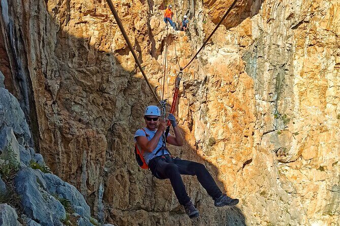 Via Ferrata Caminito del Rey - Entering the route: what you’ll feel as you start